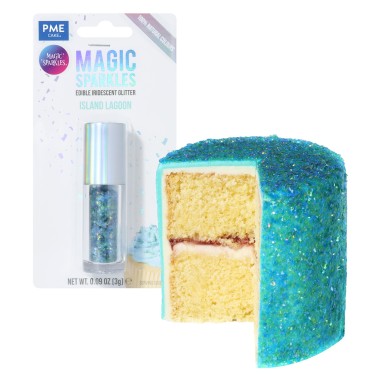 Glitter edibili Magic sparkles Laguna 3g PME 