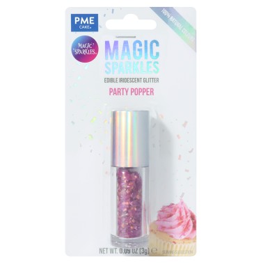 Glitter edibili Magic sparkles Party Popper 3g PME 