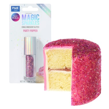 Glitter edibili Magic sparkles Party Popper 3g PME 