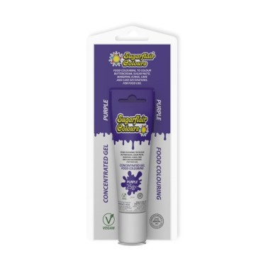 Colorante Alimentare Sugarflair Gel Colour Tube Purple 25 g