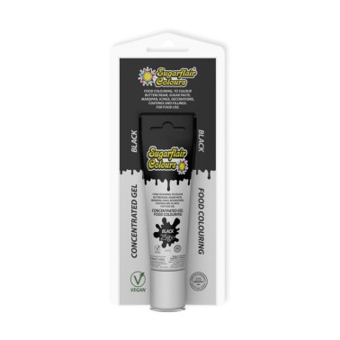 Colorante Alimentare Sugarflair Gel Colour Tube Black 25 g
