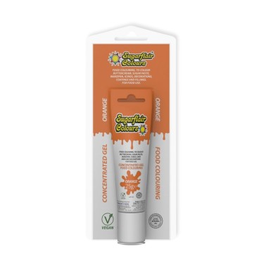 Colorante Alimentare Sugarflair Gel Colour Tube Orange 25 g