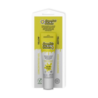 Colorante Alimentare Sugarflair Gel Colour Tube Yellow 25 g
