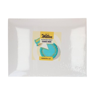 Scatola per torte altezza regolabile 40x30x20-28 cm Wilton 