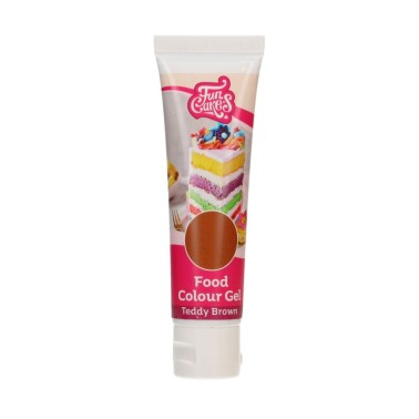 Colorante Alimentare gel Teddy Brown Funcakes 30 g