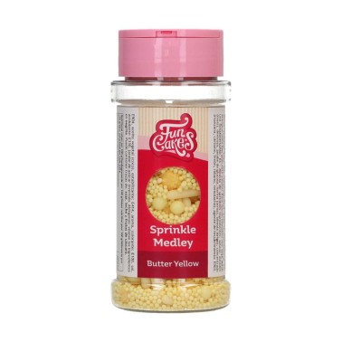 Sprinkles Medley Butter Yellow 70 g FunCakes