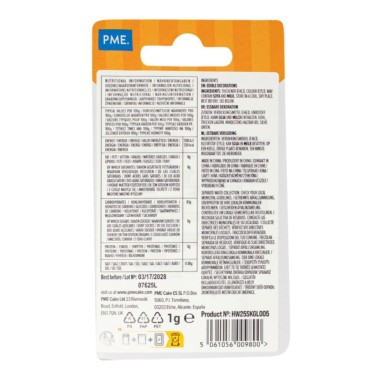 Glitter commestibili Pipistrelli 1 g PME