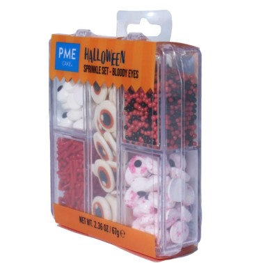 Sprinkles Halloween Set 5 in 1 bloody eyes 67g PME