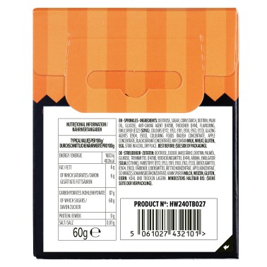 Sprinkles Halloween Jack-o-Lantern 60g PME
