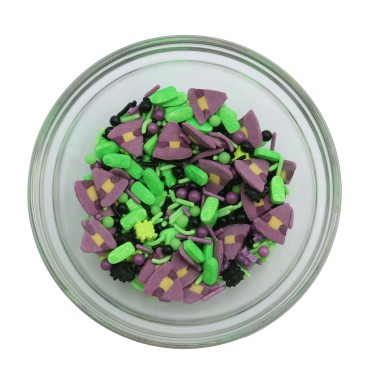 Sprstele Halloween Set 5 v 1 čarodějnice špatné 70 g PME