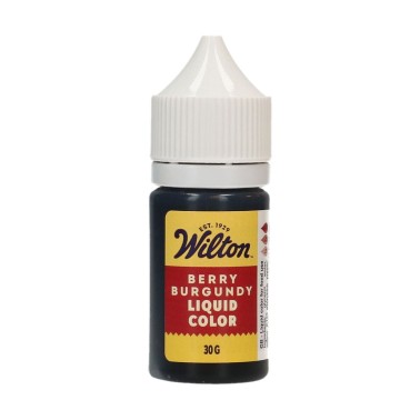 Colorante alimentare liquido Berry Burgundy Wilton 30 g