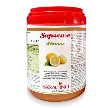 Pasta aromatizzante Limone Le Supreme Saracino 1 kg