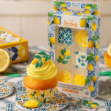 Amalfi sugar decorations set 