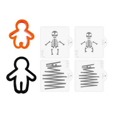Tagliapasta e Stencil Ginger Halloween Decora