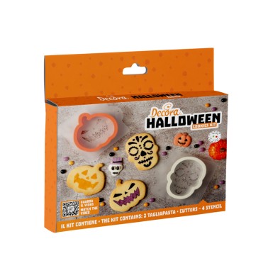 Tagliapasta e Stencil Halloween Monsters Decora