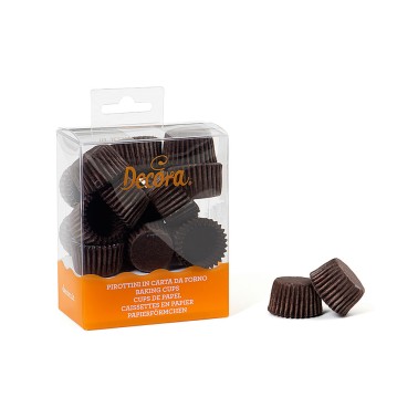 Pirottini Bon Bon marroni 200 pz Decora
