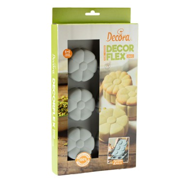 Set 2 stampi in silicone Duo Fiore Decorlex Decora