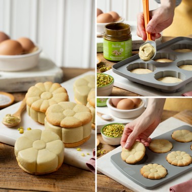 Set 2 stampi in silicone Duo Fiore Decorlex Decora