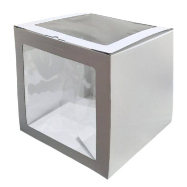 Scatola per torta 35x35x35 cm con 2 finestre
