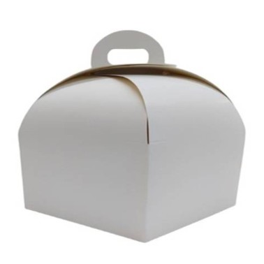 Scatola per torta petalo 25 x 25 x 19 con manico