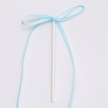 Cake topper fiocco celeste 8 pezzi PME