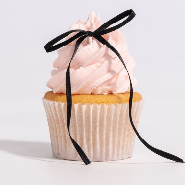 Cake topper fiocco nero 8 pezzi PME