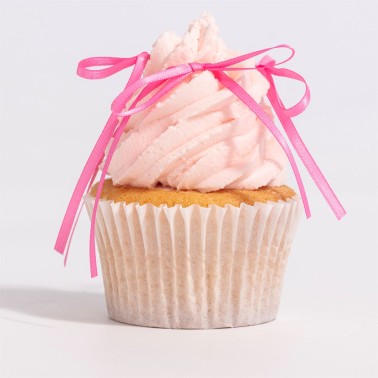 Cake topper fiocco rosa 8 pezzi PME