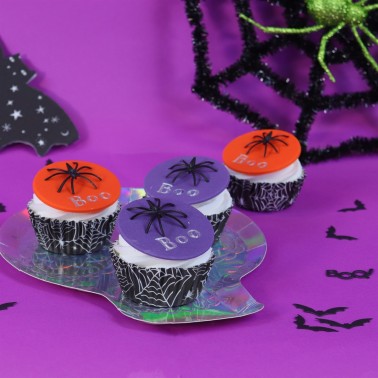 Pirottini cupcake ragnatelle linea alluminio 30 pezzi PME