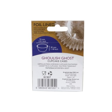 Cupcake Cups Ghosts Aluminium Ligne 30 pièces PME