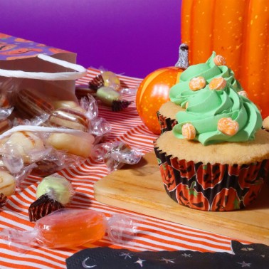 Pirottini cupcake zucche linea alluminio 30 pezzi PME