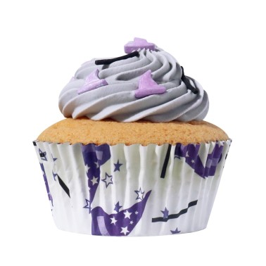 Pirottini cupcake capello strega linea alluminio 30 pezzi PME