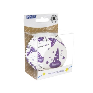 Pirottini cupcake capello strega linea alluminio 30 pezzi PME