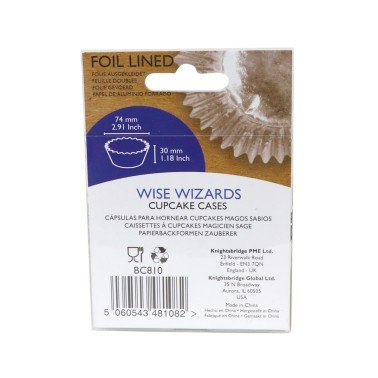 Cupcake Cuppets Hair Witch Hliníkové čáry 30 kusů PME