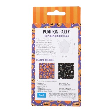 Partie de citrouille de pirottini tulipe 24 pièces PME