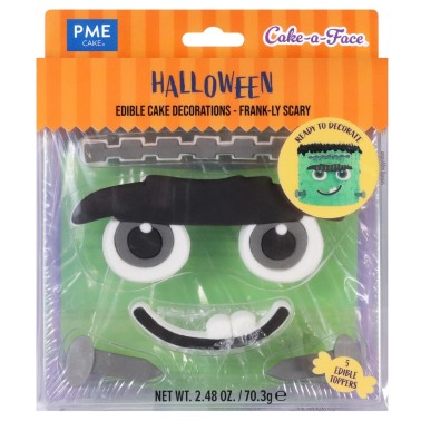Set cake topper edibile Frank-ly Scary PME