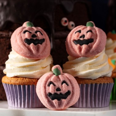 Marshmallow di Halloween 12 pz zucche 180g PME