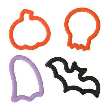 Set 4 tagliabiscotti Halloween PME