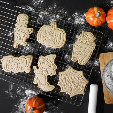 Set 3 cutter Personaggi Happy Halloween PME