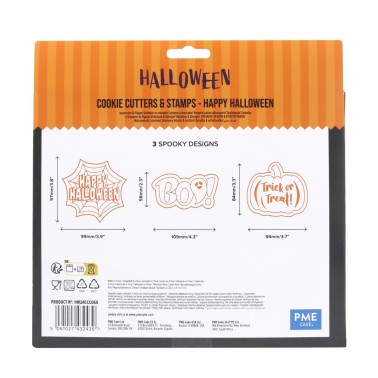 Set 3 cutter Personaggi Happy Halloween PME
