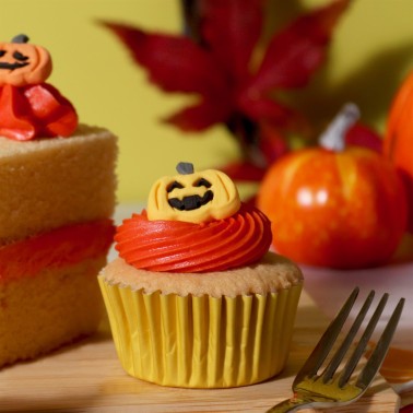 Decorazioni commestibili Halloween zucche 12 pz PME