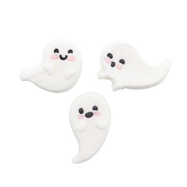 Decorazioni commestibili Halloween fantasmi 12 pz PME