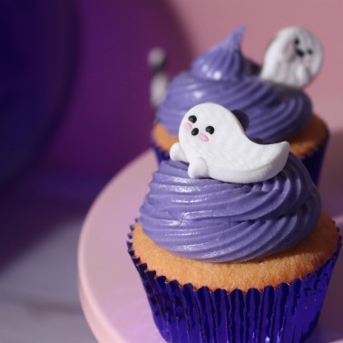 Decorazioni commestibili Halloween fantasmi 12 pz PME