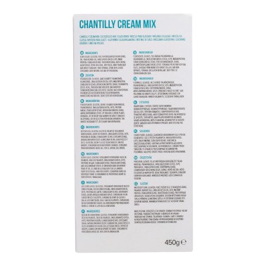 Preparato in polvere per crema chantilly 450g PME