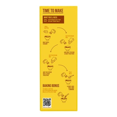 Preparato in polvere per crema di burro vaniglia 450g PME