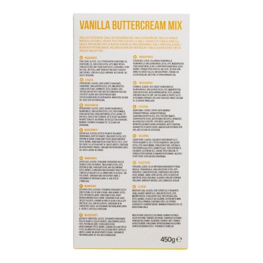 Préparation en poudre pour la crème de beurre de la vanille 450g PME