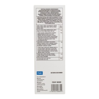 Préparation en poudre pour la crème de beurre de la vanille 450g PME