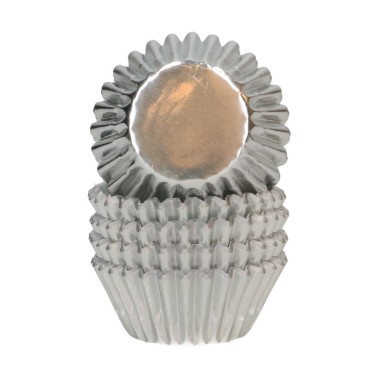 Mini pirottini argento metallizzato 160 pezzi Wilton
