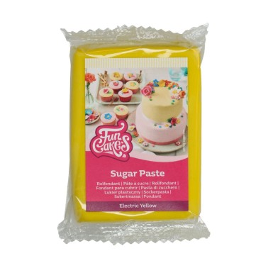 Zucker-Pasta-Funkuchen elektrische Gelb 250g