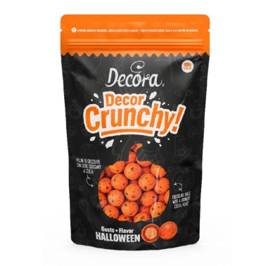 Perles au chocolat Décor Crunchy Halloween 100g