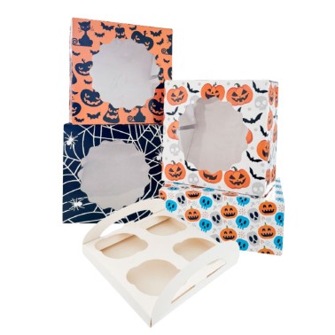 Box pro 4 košíčky nebo corseccetti cod 17,5 x 17,5 x 8,5 cm